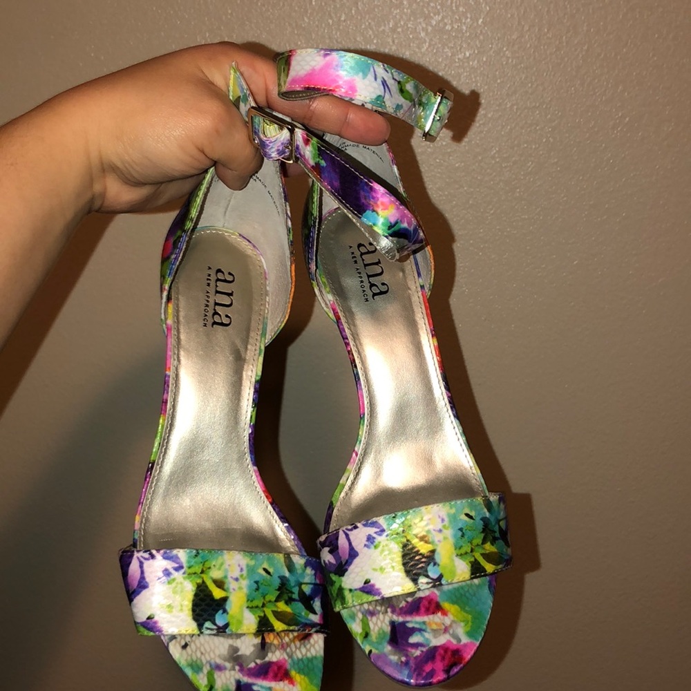 A.n.a Multi Colored High Heals